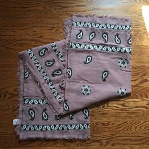 Madewell paisley scarf